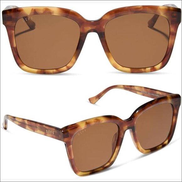 Oversized Square Sunglasses with UV400 Protection, Premium Hand Cut Acetate main image 7
